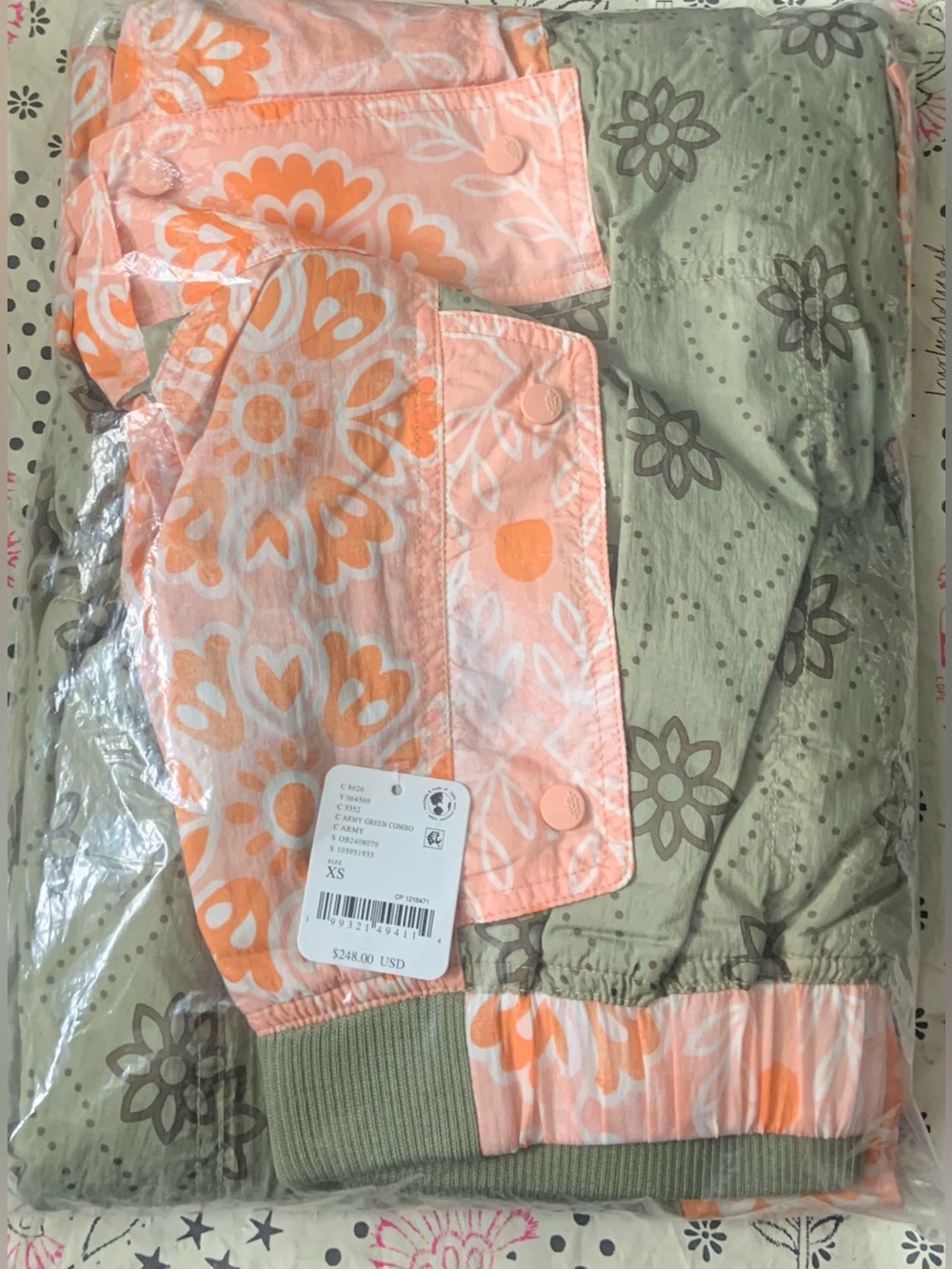FP MOVEMENT by FREE PEOPLE ~ Colorburst Fleece-Lined Hike Pants ~ Army ~ XS NWT* - Picture 3 of 11
